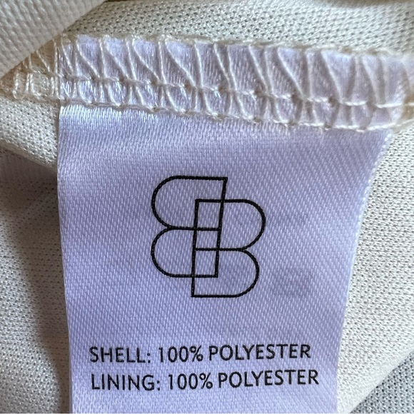 Baltic Born NWT Montaigne Ruffle Maxi Dress Tiered Floral Cream Size Medium - Picture 9 of 11